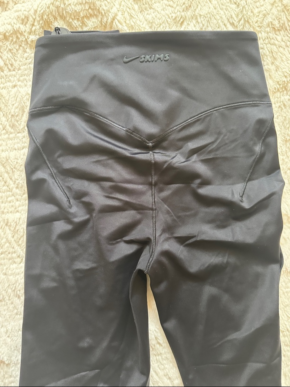 SKIMS Bonded Waist High-Rise 26” Leggings NWT - Picture 3 of 5